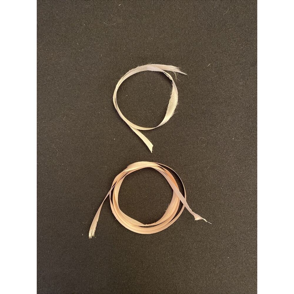 Vintage Nancy Ann Story Book Ribbons Original Light Pink 3/8” Wide 57” Long
